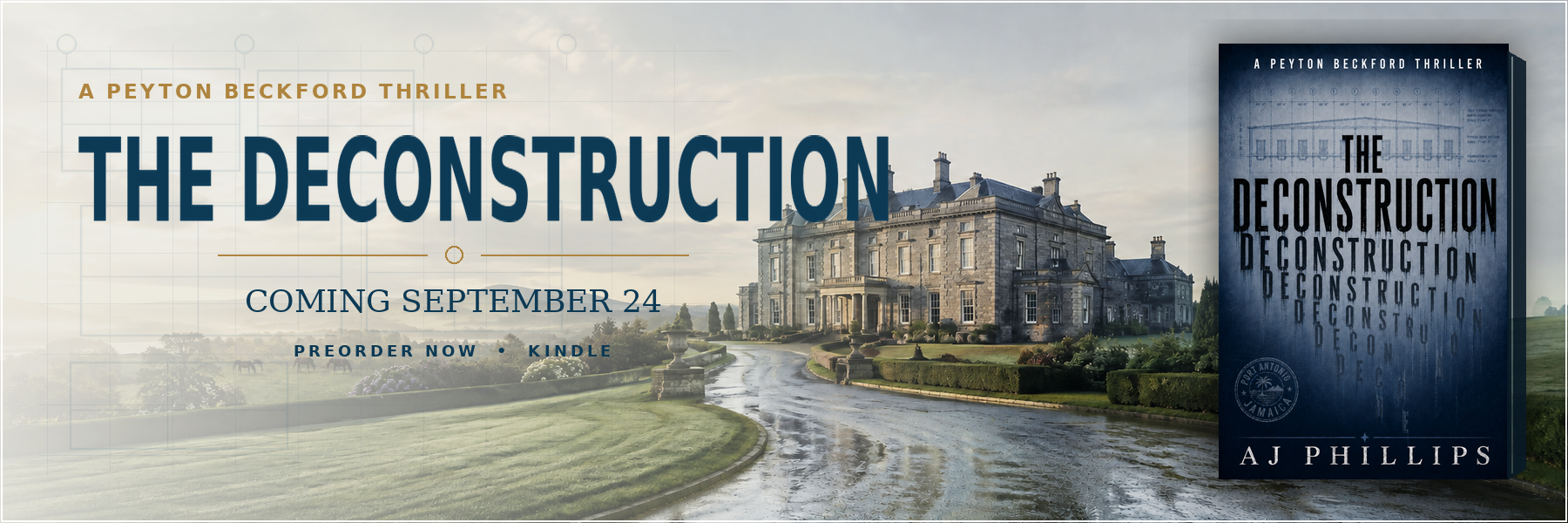 The Deconstruction by AJ Phillips — preorder now for September 24, 2026